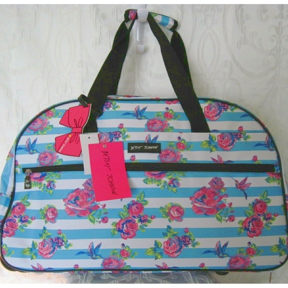 betsey johnson hummingbird luggage